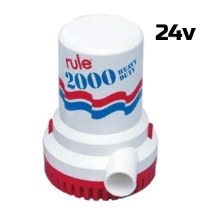 Rule 2000GPH Bilge Pump (24v)