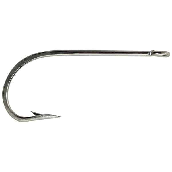 thumbnail image 2 of Mustad 3407DT Size 1 Saltwater Big Game Duratin J Hooks - Pack Of 100 2 of 6