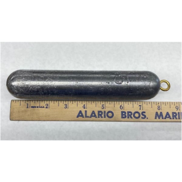 thumbnail image 2 of 4-Pack Deep Drop Fishing Weights - 5 Lb Each, Round, Fits In Rod Holder - Free Shipping 2 of 6
