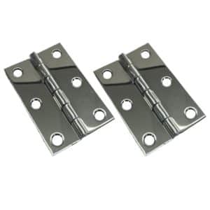Marpac Stainless Steel Butt Hinge 2" Open Width, 3" Pin Length (7-1008)